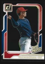 Panini 2026 Donruss TRAVIS BAZZANA Rated Prospect Clearly SP