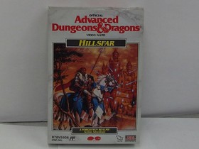 ADVANCED DUNGEONS AND DRAGONS HILLSFAR Nintendo Famicom Japan Import F/S