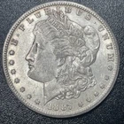 1887 S Morgan Silver One Dollar $1 AU About Unc San Francisco Better Date