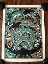 Saraph II Variant Mondo 18x24 Poster Tyler Stout Limited Edition Screen Print