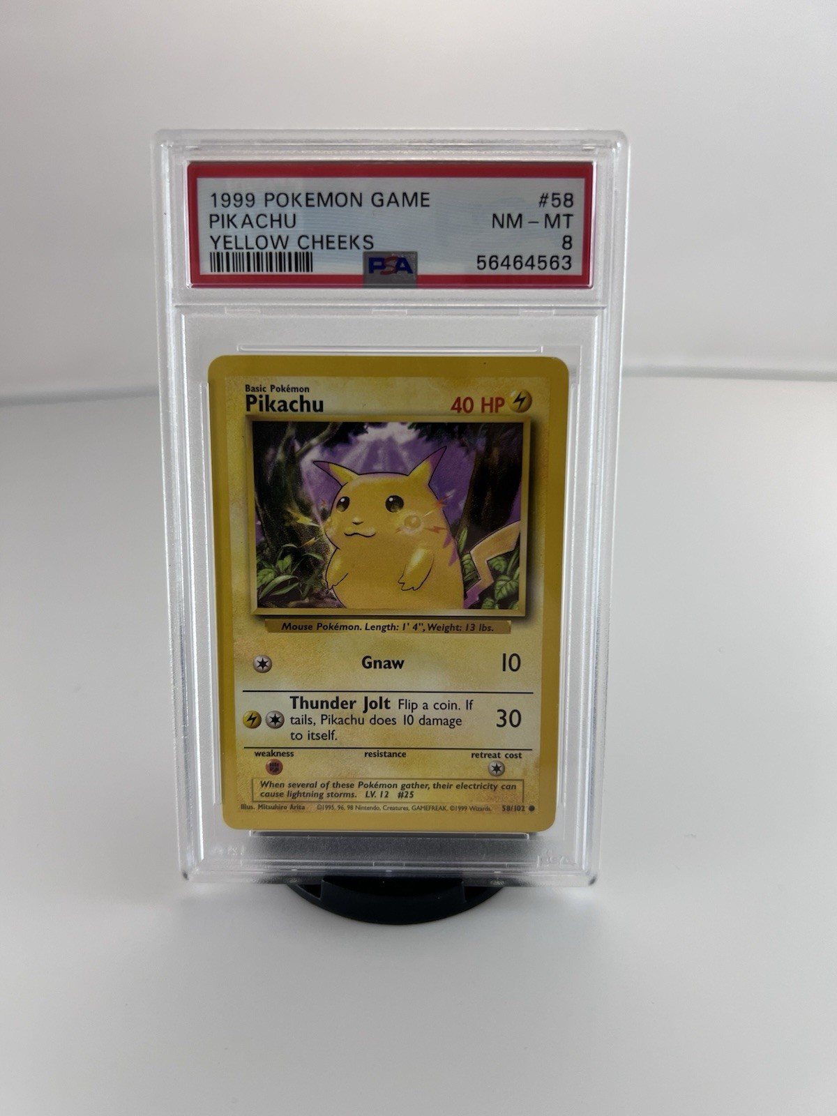 Pikachu 1999 Pokemon Game #58 Unlimited Price Guide - Sports Card