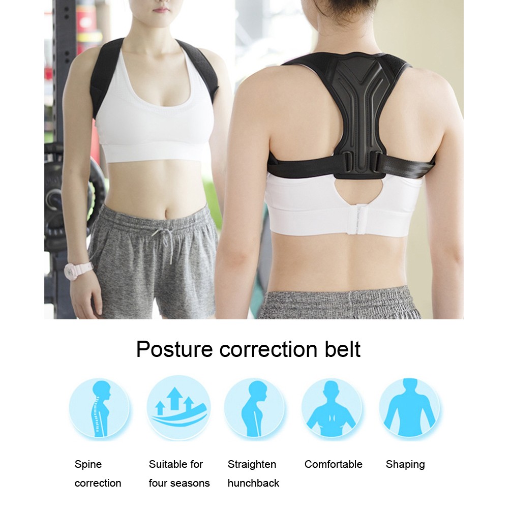 New Back Spine Support Hunchback Correction Belt Posture Corrector Brace XS