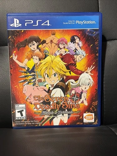 The Seven Deadly Sins: Knights of Britannia (PlayStation 4, PS4) Free Shipping!!