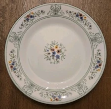 Wedgwood Agincourt Green, R4471, Bread Plate, 6 in, Pt Gilding, Made in England