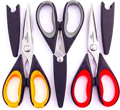Professional-Grade Heavy-Duty Kitchen Shears - Effortless Cutting for Home Chefs