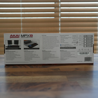 Akai Professional MPX8 Mobile SD Sample Pad Controller MIDI USB