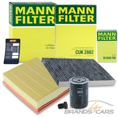 MANN-FILTER INSPEKTIONSPAKET FILTERSATZ A FÜR VW PASSAT 3B 3BG 1.8 T 20V 00-05