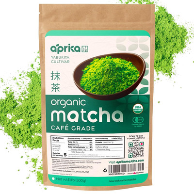 Organic Japanese Matcha Powder - Barista Grade Green Tea - 1.1 lb by