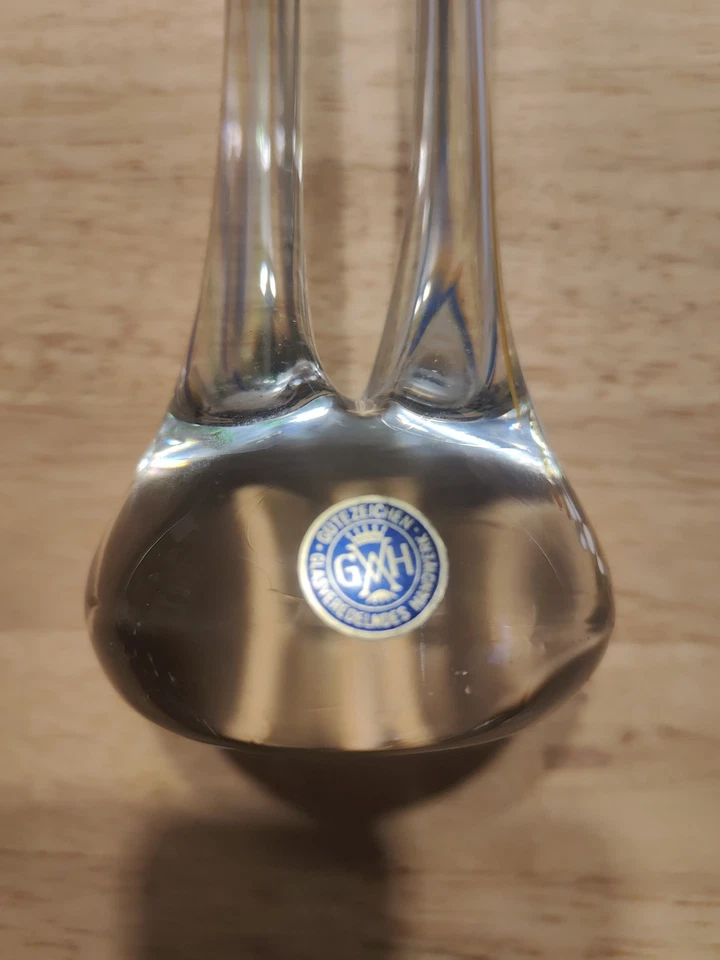 Vintage Murano-Stil Glasvase – Handarbeit – 50er/70er Jahre - Bild 2 von 4