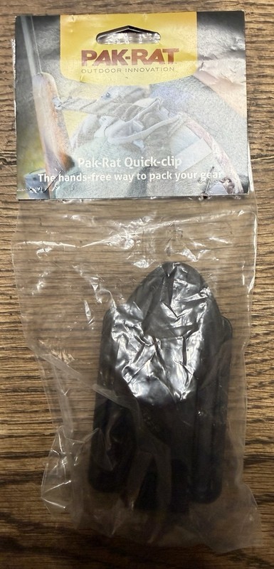 Pak-Rat QuickClip Hands-Free Pack Accessory Polymer Black for Rifle Shotgun