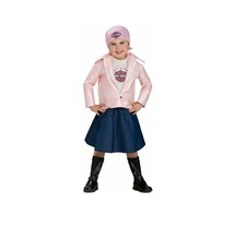 Rubies Child Lil' Biker Babe Halloween Costume, Size Toddler 2-4