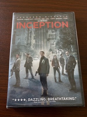 Inception (DVD, 2010, Widescreen) Brand New Thriller Mind Psychological DiCaprio