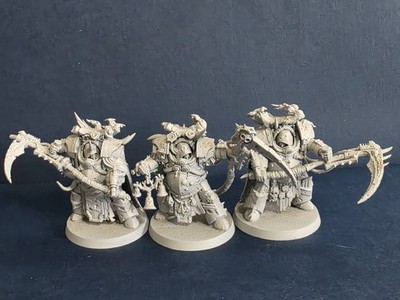 Games Workshop Warhammer 40K Death Guard Deathshroud Bodyguard - PRIMED
