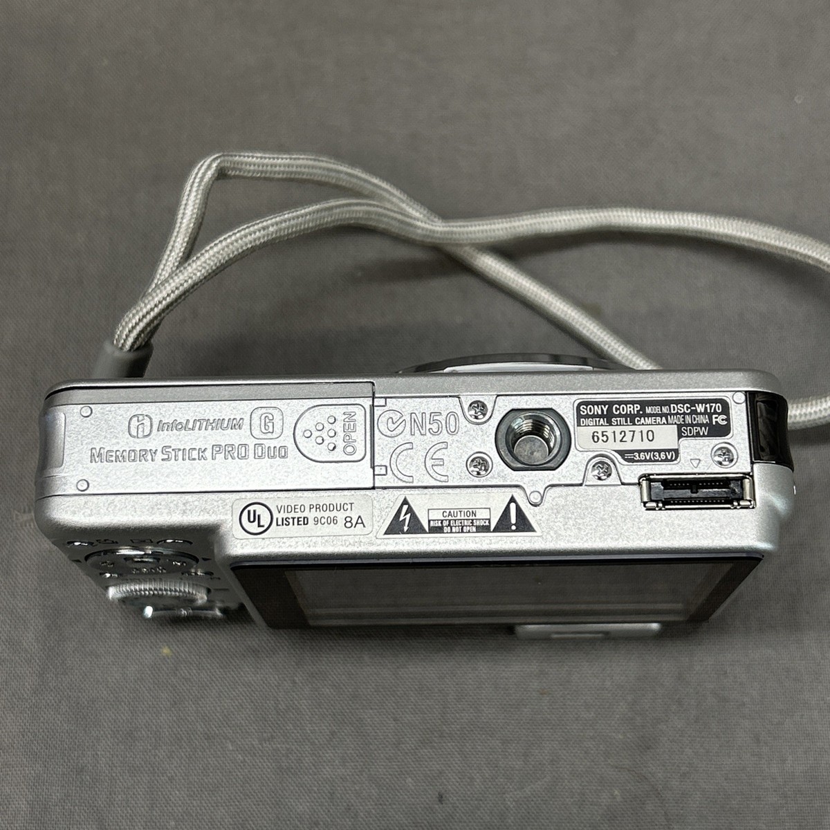 Sony Cyber-shot DSC-W170 10.1MP Digital Camera - Silver (DSC-W170