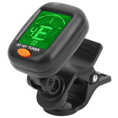  AT101 Guitar Tuner Universal Ukulele Bass ClipOn Musical Instrument Access