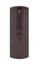 Leviton C20-05231-000 Brown 10A 125V 1-Pole Metal Toggle Switch 4.2 H in.