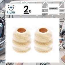 2x ORIGINAL® Febest Anschlagpuffer, Federung Hinten für Kia VENGA RIO III RIO