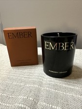 Evermore London Ember Fire & Burnt Amber Candle 300G New In Box