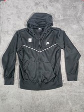 Nike Sportswear Full Zip Windrunner 1978 OG Hoodie Pullover Black Size Medium