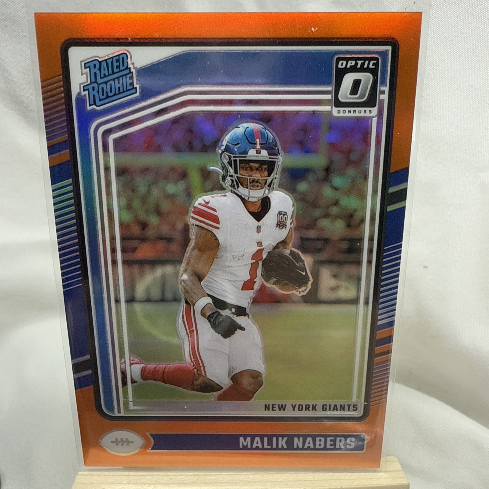 🔥 MALIK NABERS ~ 2024 Panini Donruss Optic #271 ~ Rated Rookie ~ Orange /249 ðŸŸ