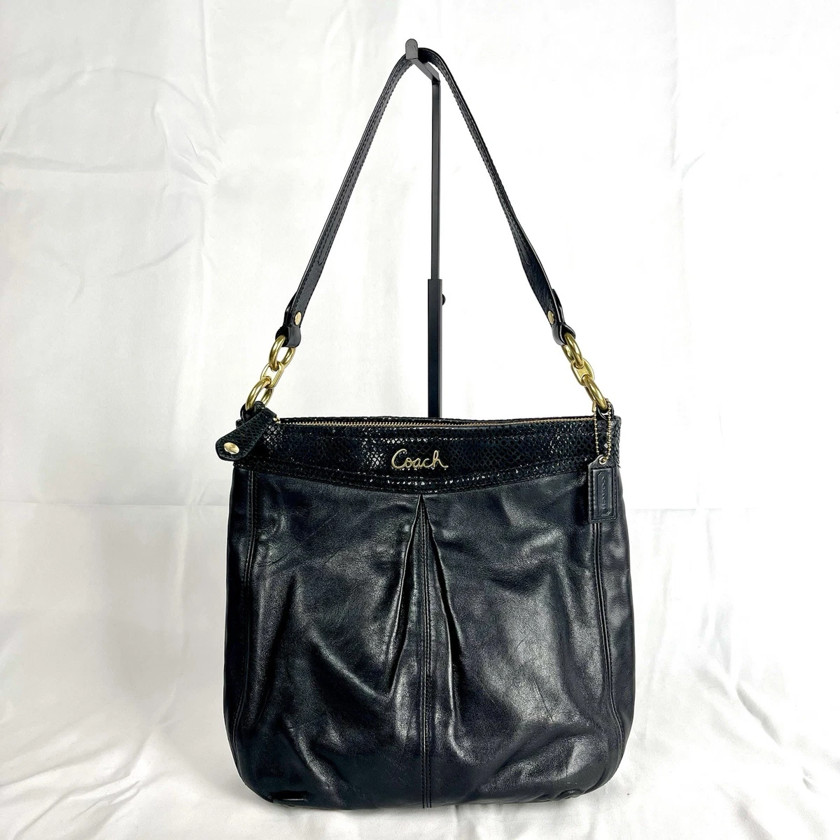 Coach Ashley Shoulder Bag Black Bags & Handbags for Women for sale
