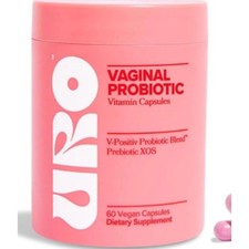 URO Feminine Probiotics 60 Caps  Prebiotic Probiotic Blend for pH  Freshness