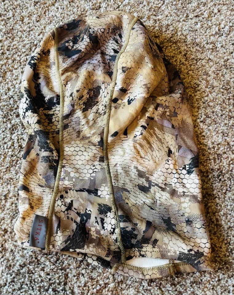 Máscara de caza al aire libre cubierta facial de pasamontañas Sitka pantano digi camuflaje OSFA Foto 2 de 3