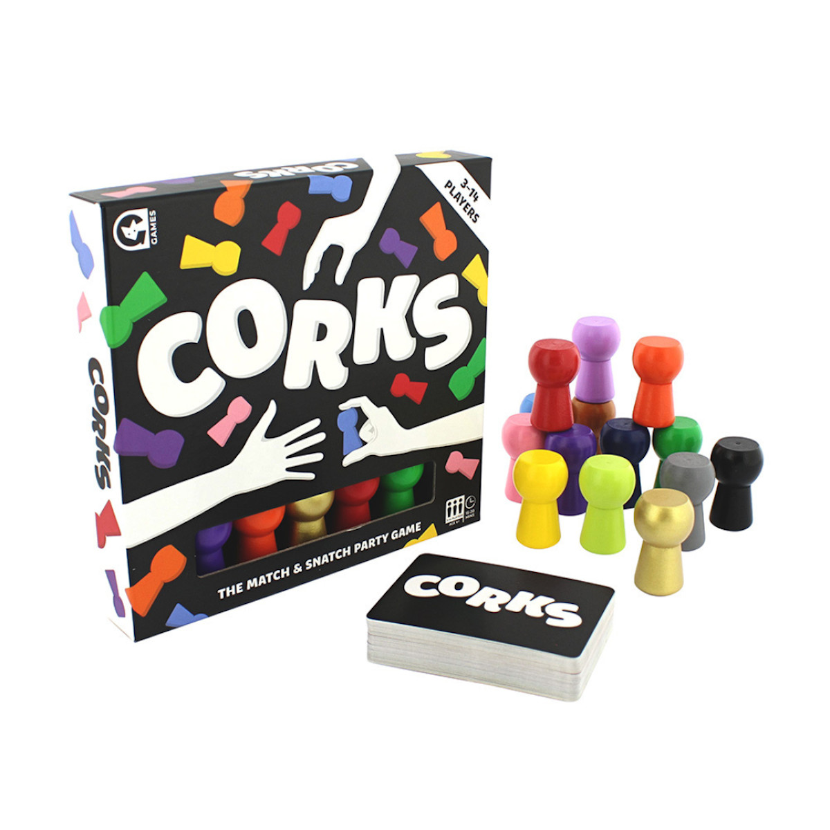 Ginger Fox Corks Match and Snatch Fun Party Game Novelty Christmas Gift Idea