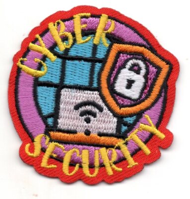 CYBER SECURITY Iron On Patch Bullies Internet