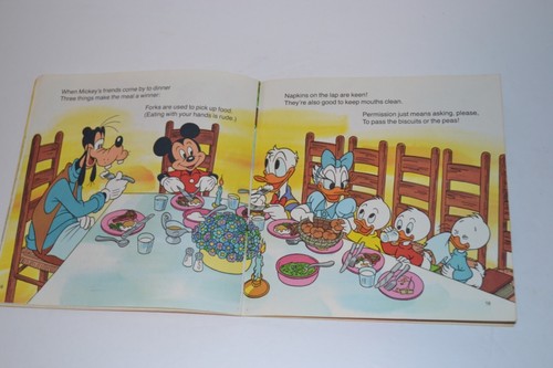 Vintage Walt Disney Discovery MANNERS Book - Picture 5 of 5