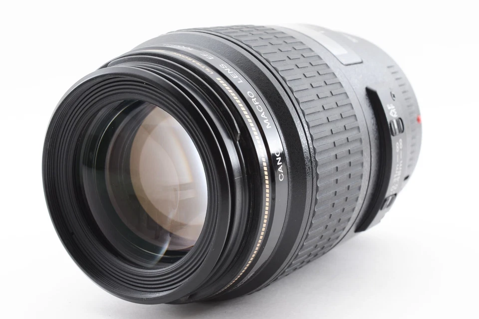 CANON EF 100mm f/2.8 Macro USM AF Prime Lens Hood/Filter From JAPAN - Image 2 of 4