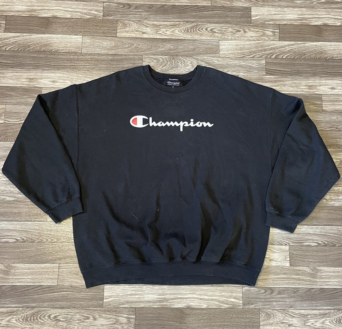 Inoe Champion Sweater Grey Crew Neck T Shirt Crewneck Sweatshirt