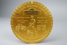 Plakette - 1 Europa Hochrad Fernfahrt - Süddeutsche Hochradfreunde 