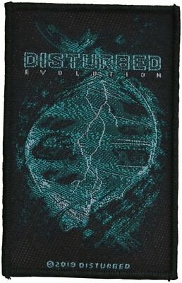  Disturbed - Evolution Patch Aufnäher-Rock-Metal NEU & OFFICIAL!