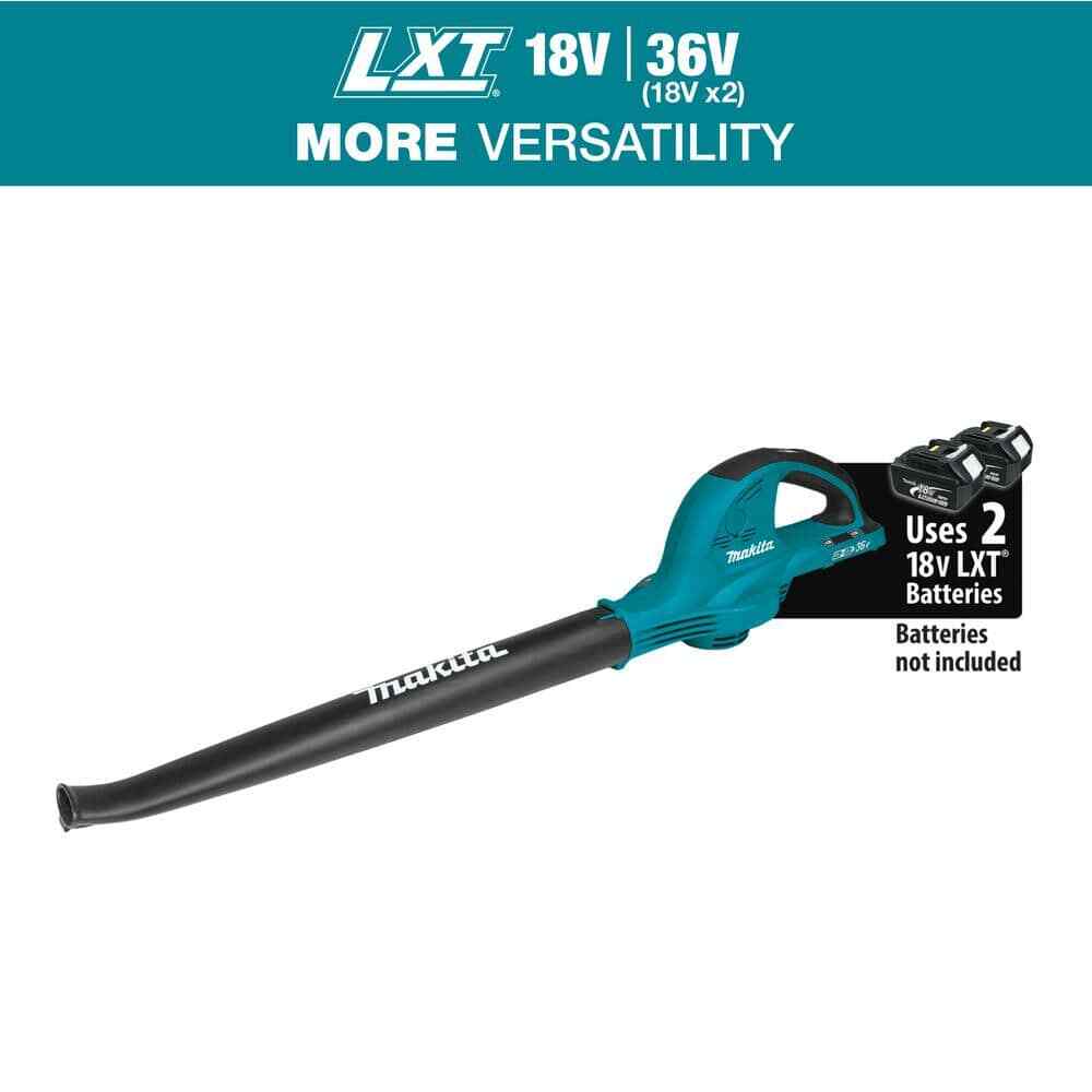 208 MPH 155 CFM LXT 18V X2 36V Lithium-Ion Electric Cordless Leaf Blower Tool-On