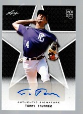 2020 Leaf Perfect Game National Showcase Auto Black #BATT1 Tommy Tavarez 3/50