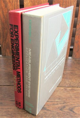 Measurement Systems 3rd ed Doebelin PLUS Experimental Methods 3rd Holman