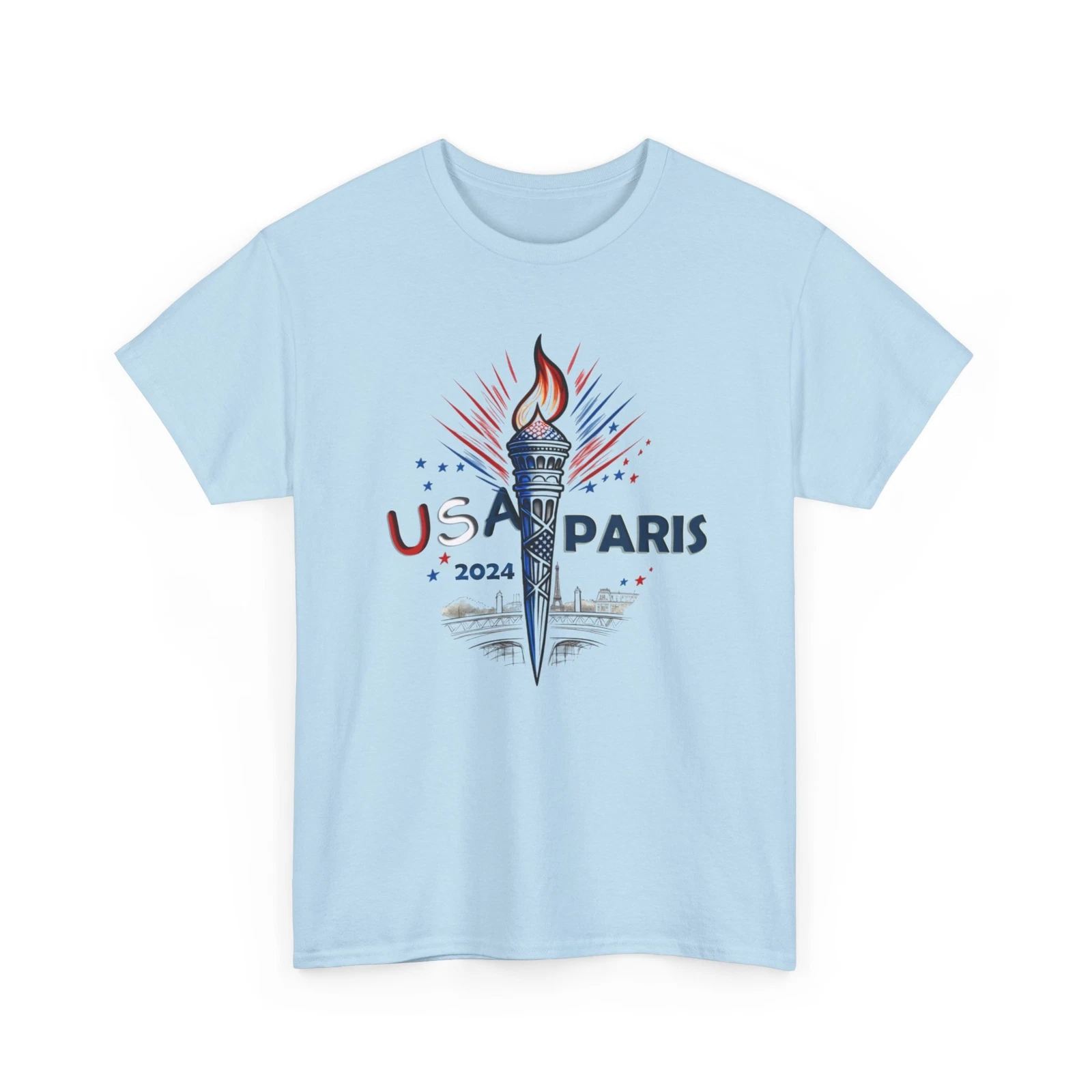 USA Team Paris Olympics T-Shirt, Olympics shirt, Paris France, Shirt for olympics, Team USA shirt, America shirt