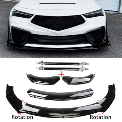For Acura Integra Front Bumper Lip Part Accessories Splitter Spoiler Bod Kit