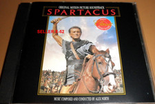Spartacus CD soundtrack Alex North score Kubrick Kirk Douglas ost love theme