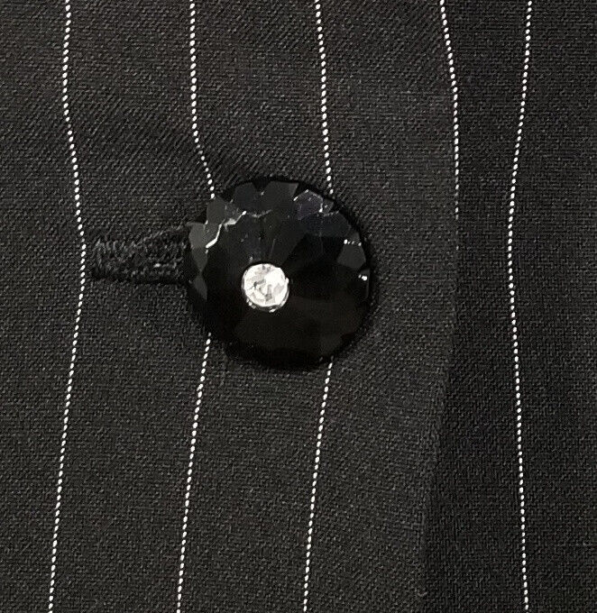 Vintage Fredericks of Hollywood Size 2 Pinstripe Suit Jacket Vintage Fredericks of Hollywood Size 2 Pinstripe Suit Jacket