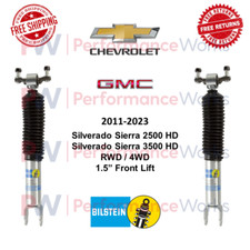 Bilstein 5100 Shock Pair 1.5 Front Lift For 11-23 Silverado Sierra 2500 3500 Hd