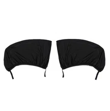 2PCS Front Car Retractable Window Sun Shade Visor SUV Window Folding Block Cover