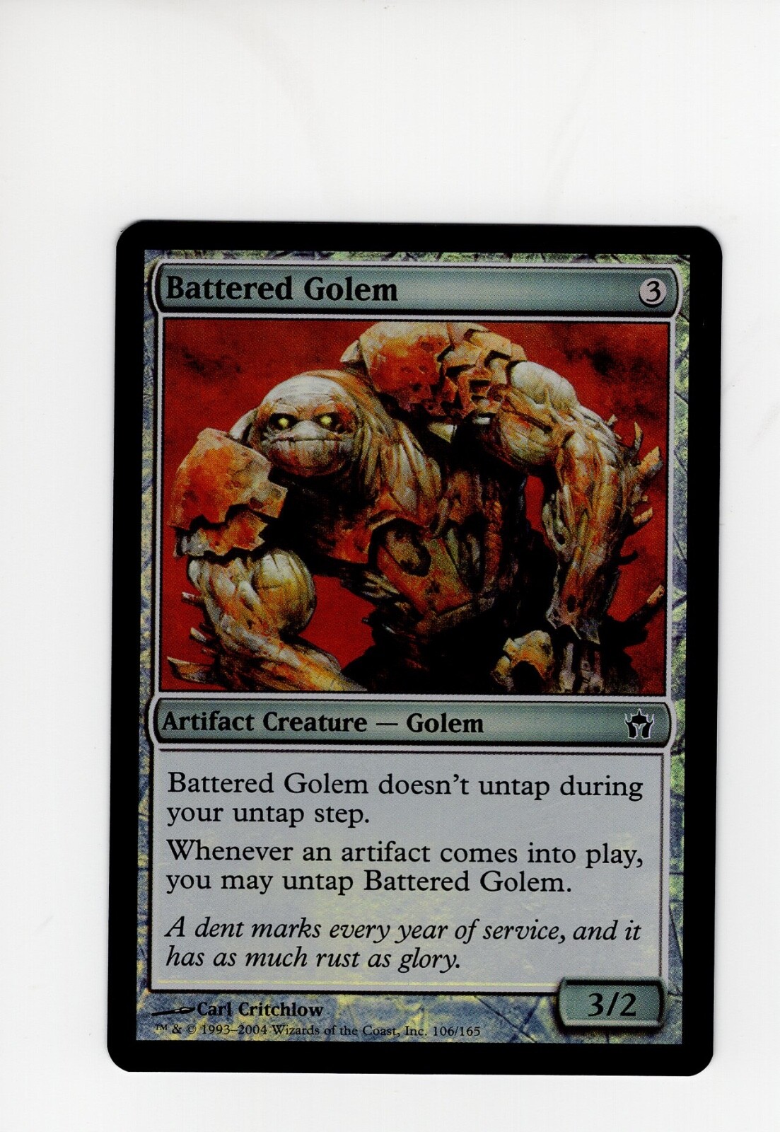 Battered Golem Fifth Dawn FOIL NM- MTG Magic the Gathering b