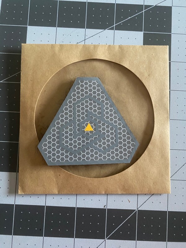 PDW Logo reflective patch