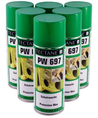 Schutzwachs Tectane Spray transparent 6x400ml Unterboden   Wachs UBS