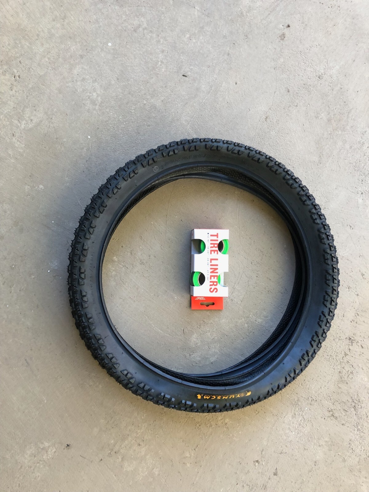 Mongoose BMX Bike 1983 includes new tires, tubes, liners, grips, and mini pump