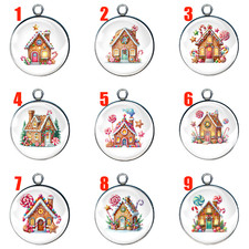 Gingerbread House Charms