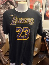 Nike Lebron James Nike Tee XXL LA Lakers Dri Fit