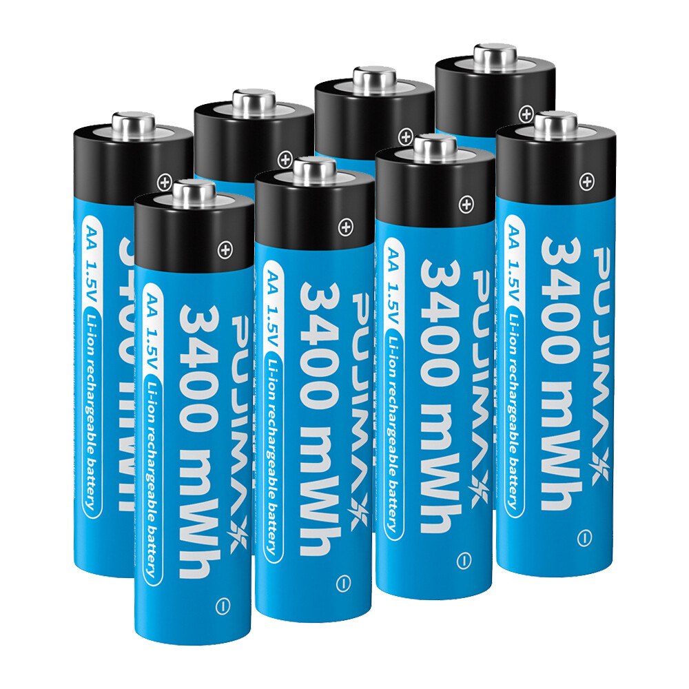LOTE Cargador de Baterías AAA AAA Batería AAA 1.5V Recargable Juguete